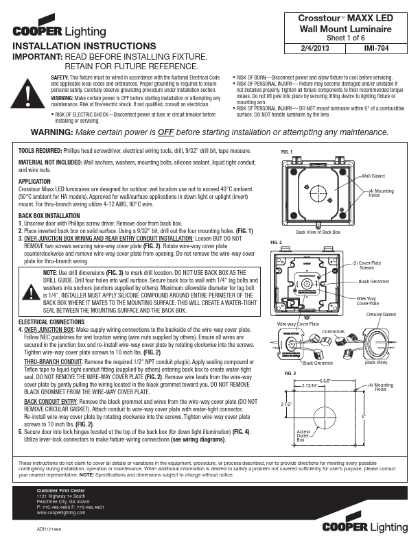 XTOR9A Cooper Lighting