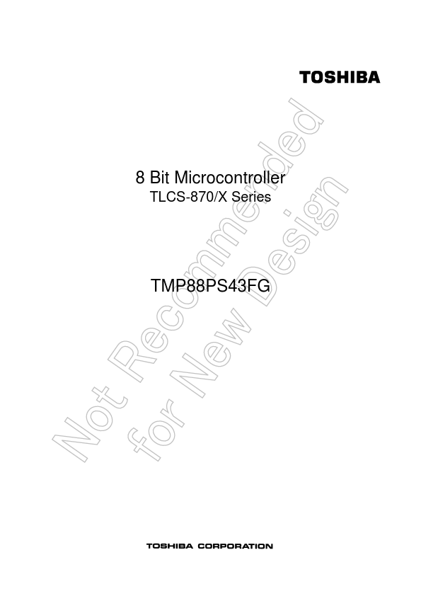 TMP88PS43FG Toshiba Semiconductor