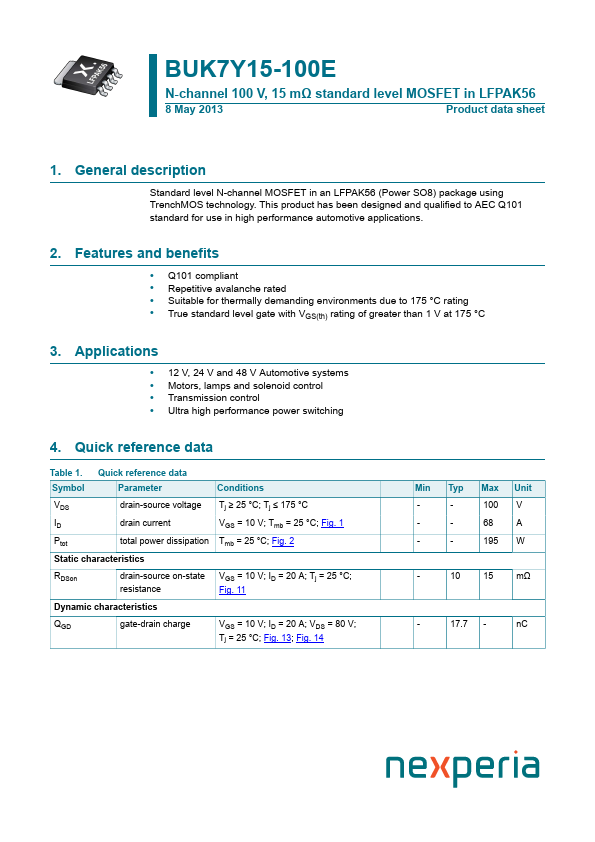 BUK7Y15-100E