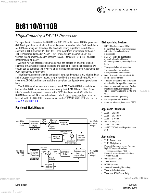 <?=BT8110?> डेटा पत्रक पीडीएफ