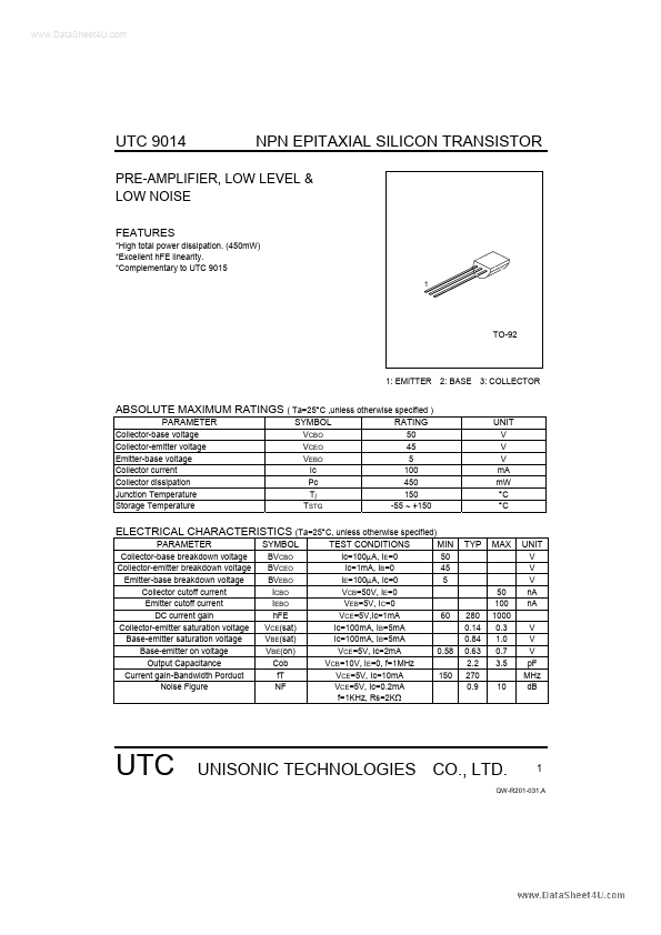 9014C UTC