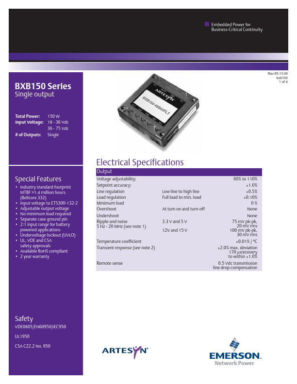 BXB150-24S3V3FLTJ