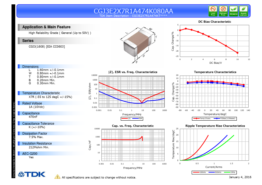 <?=CGJ3E2X7R1A474K080AA?> डेटा पत्रक पीडीएफ