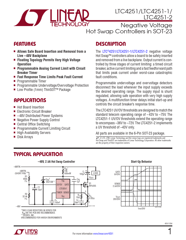 LTC4251-2 Linear Technology