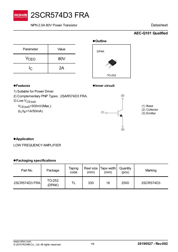 2SCR574D3FRA