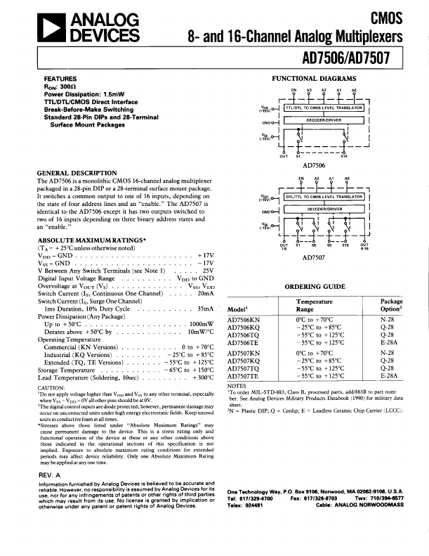 AD7507