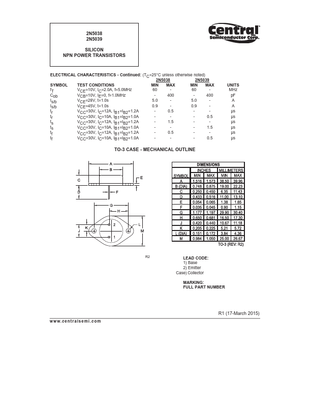 2N5038