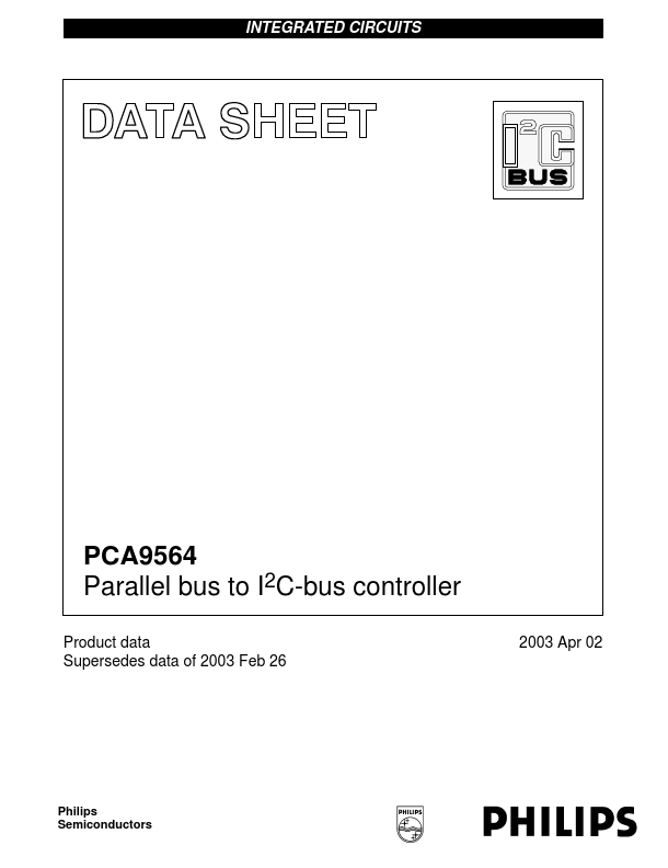 <?=PCA9564?> डेटा पत्रक पीडीएफ