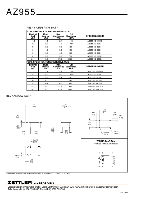 AZ955-1C-5DSE