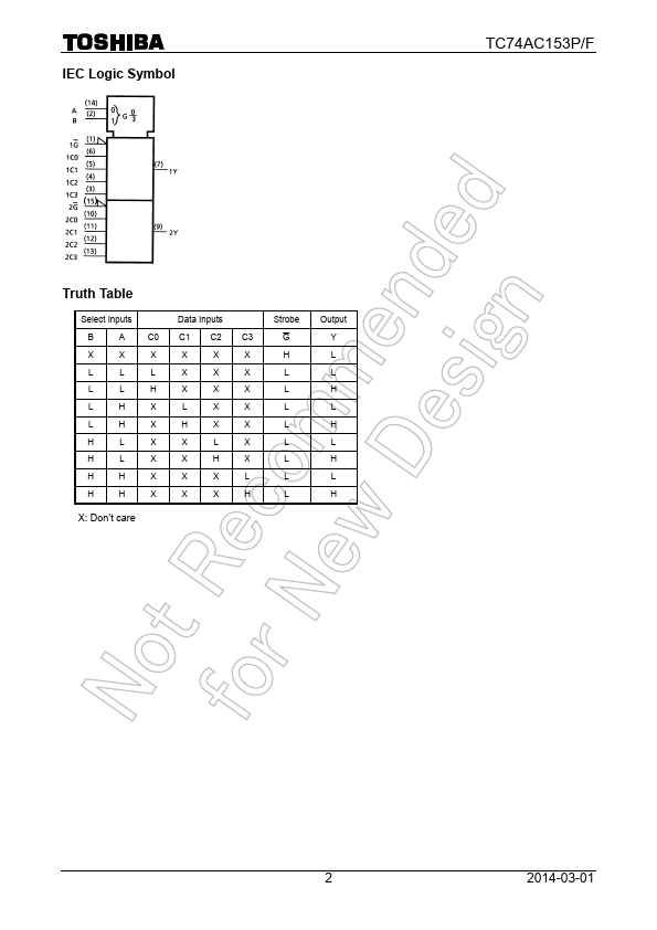 TC74AC153F