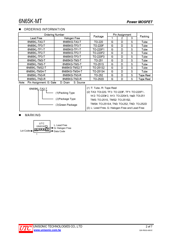 6N65K-MT