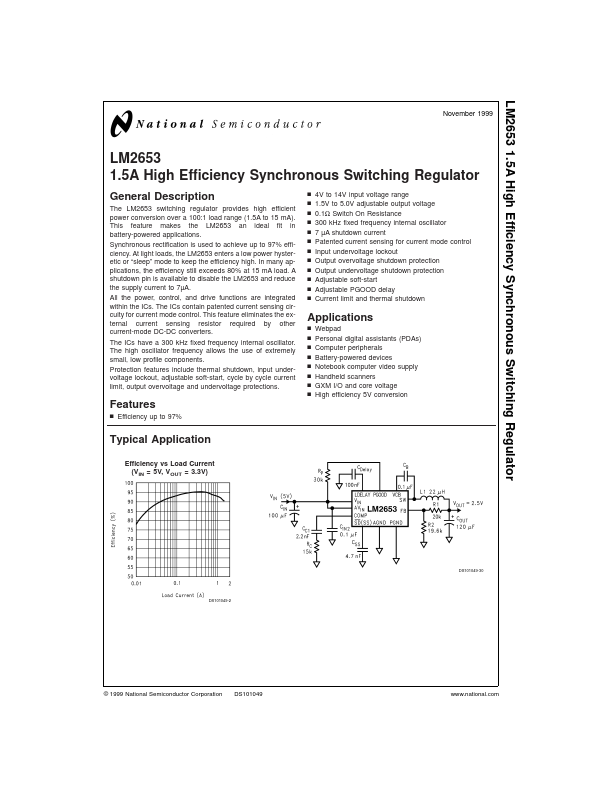 LM2653 National Semiconductor