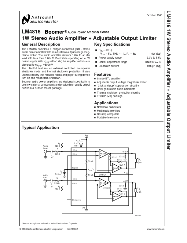 LM4816