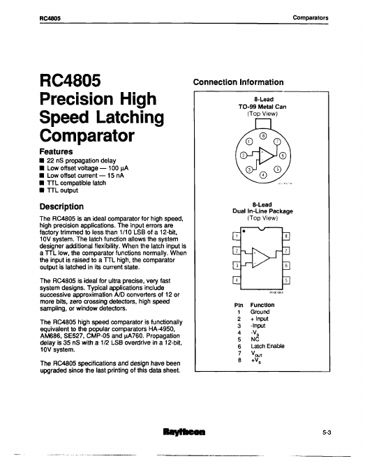 <?=RC4805?> डेटा पत्रक पीडीएफ