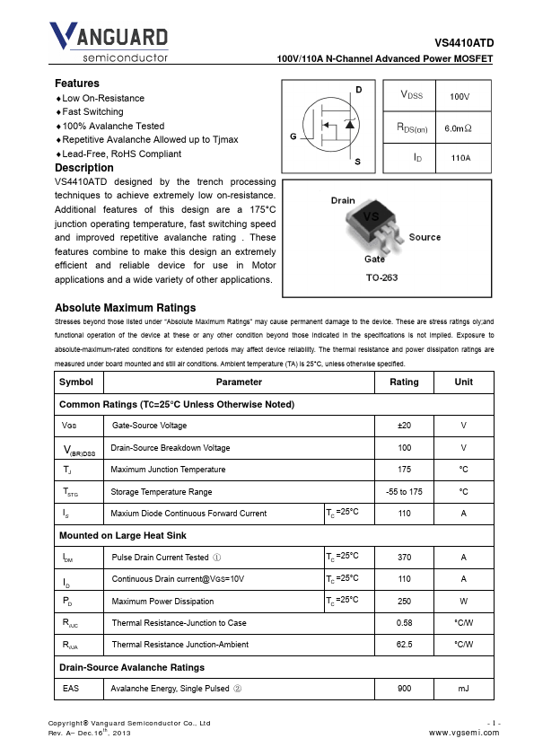 <?=VS4410ATD?> डेटा पत्रक पीडीएफ