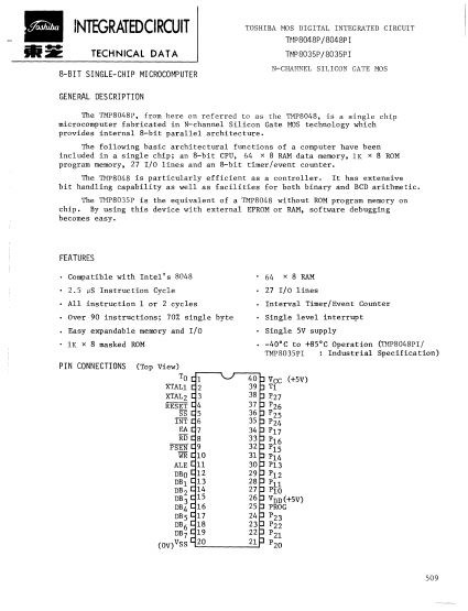 <?=TMP8035PI?> डेटा पत्रक पीडीएफ