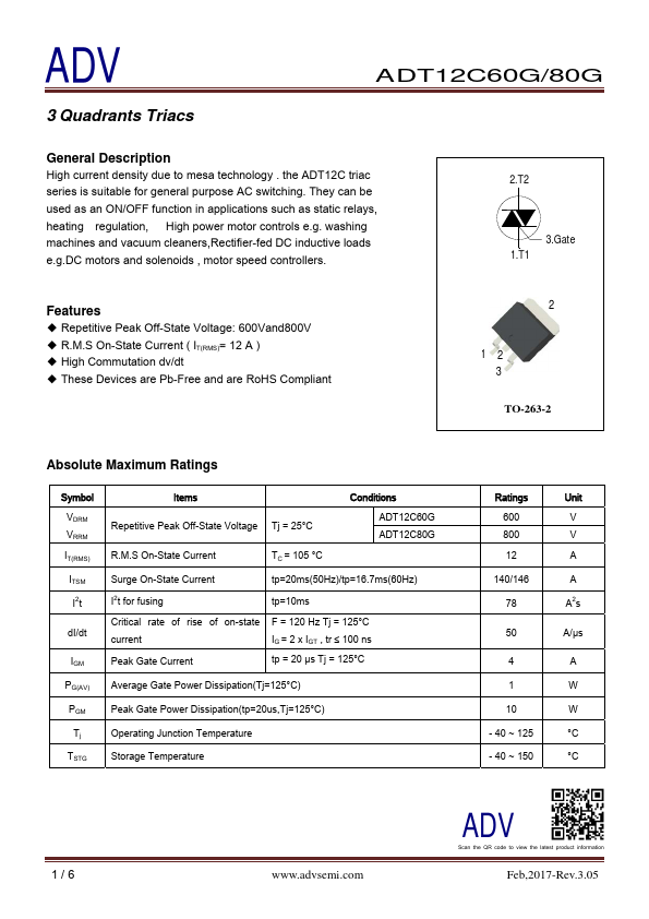 ADT12C80G ADV