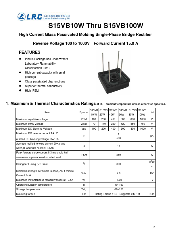 S15VB20W