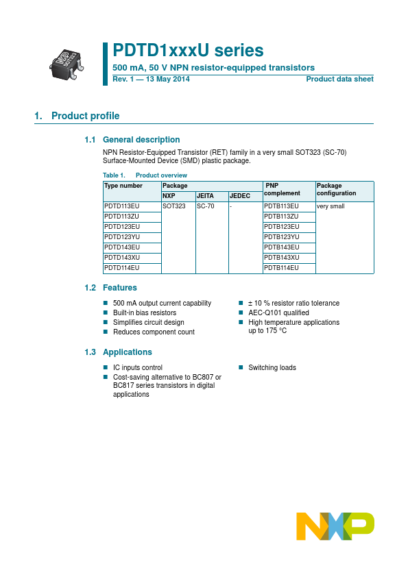 PDTD123YU