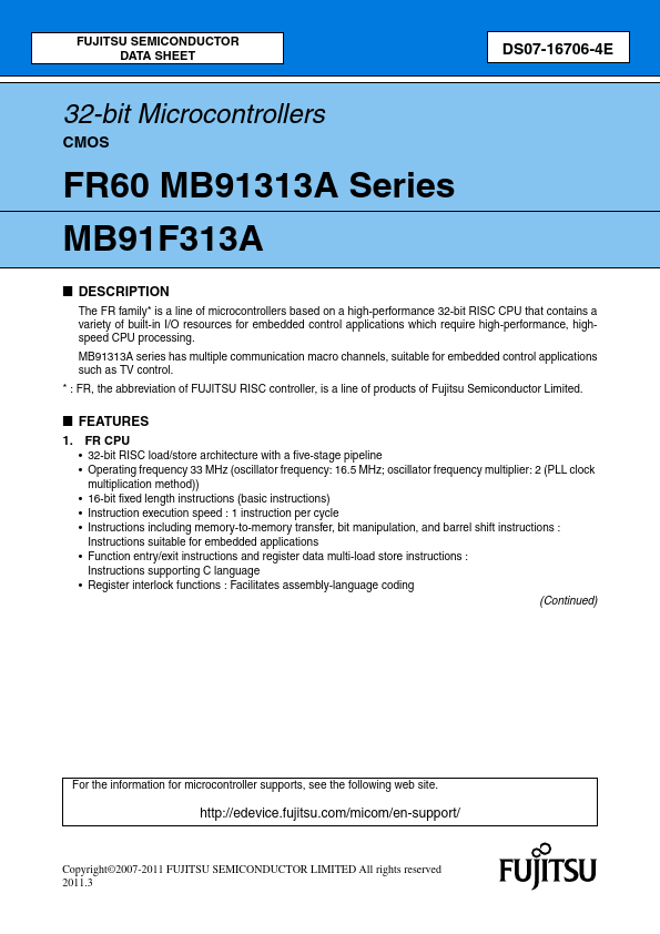 MB91F313A