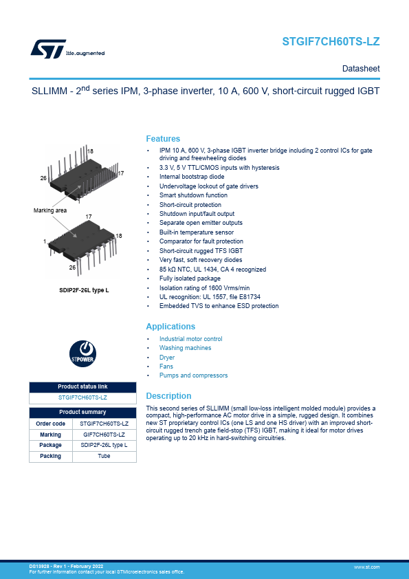 STGIF7CH60TS-LZ