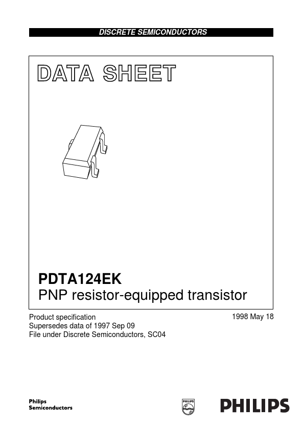 PDTA124EK NXP