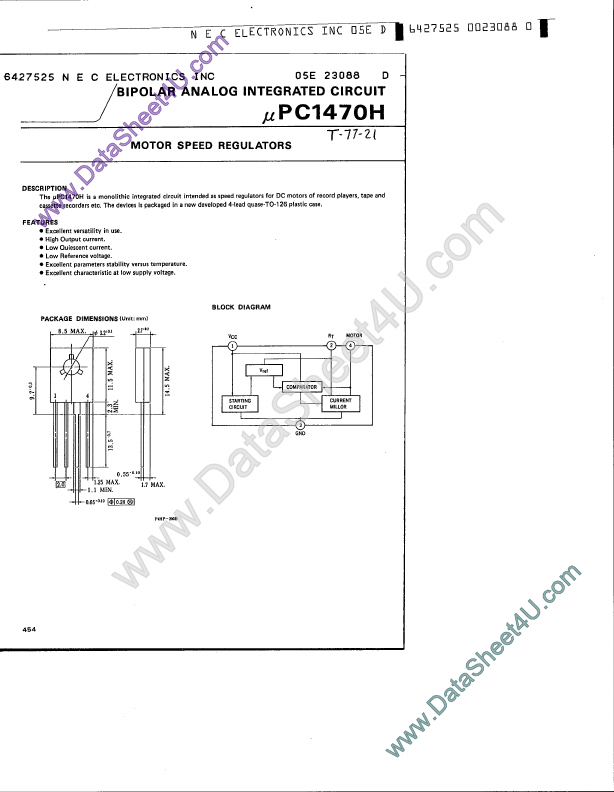 <?=UPC1470H?> डेटा पत्रक पीडीएफ