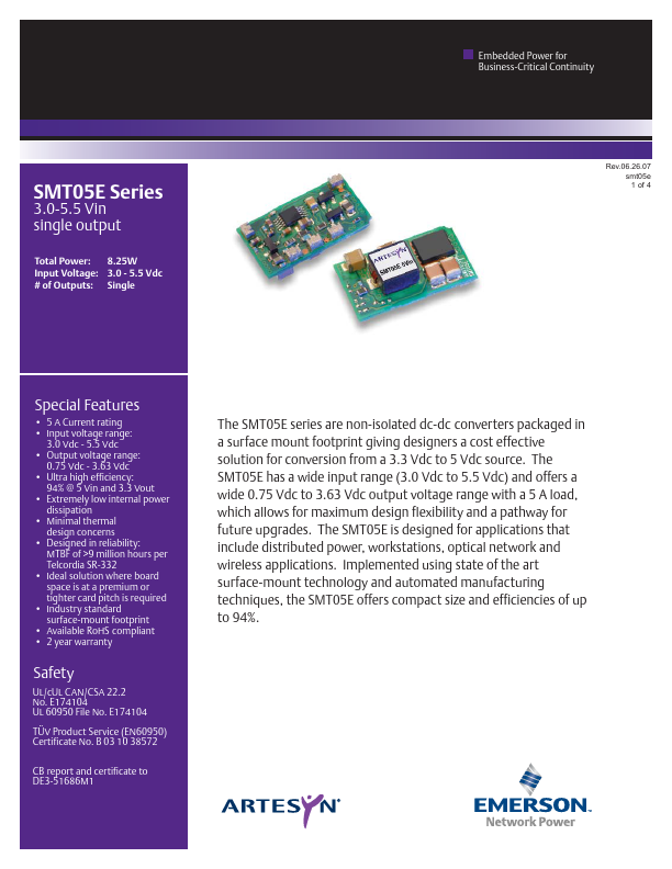 SMT05E-05S1V5-TJ