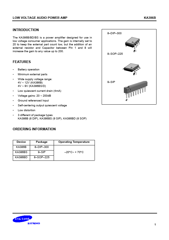 KA386BD Samsung