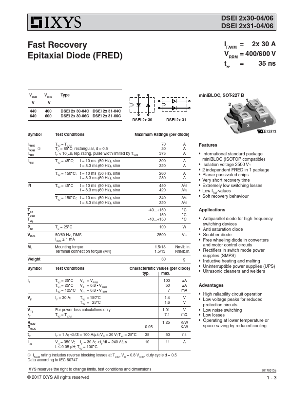 DSEI2x30-04C