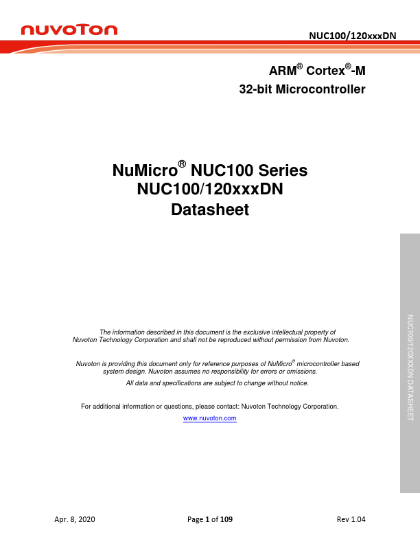 NUC120RC1DN