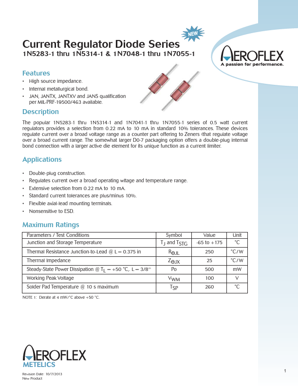 1N5304-1 Aeroflex