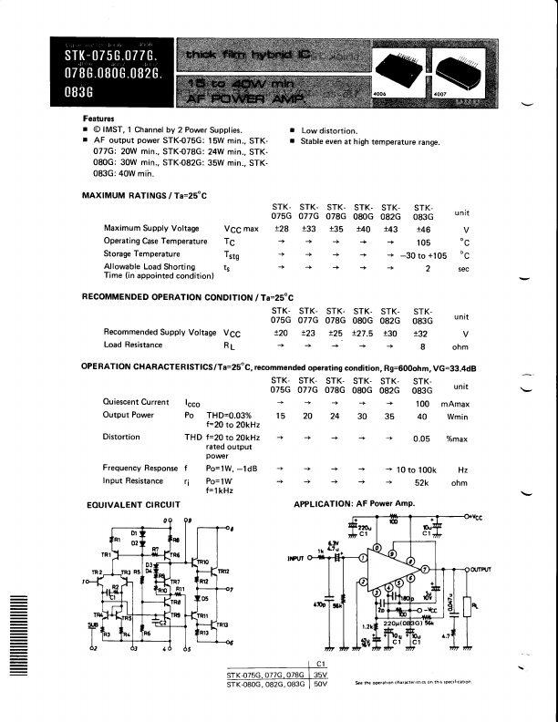 STK-080G