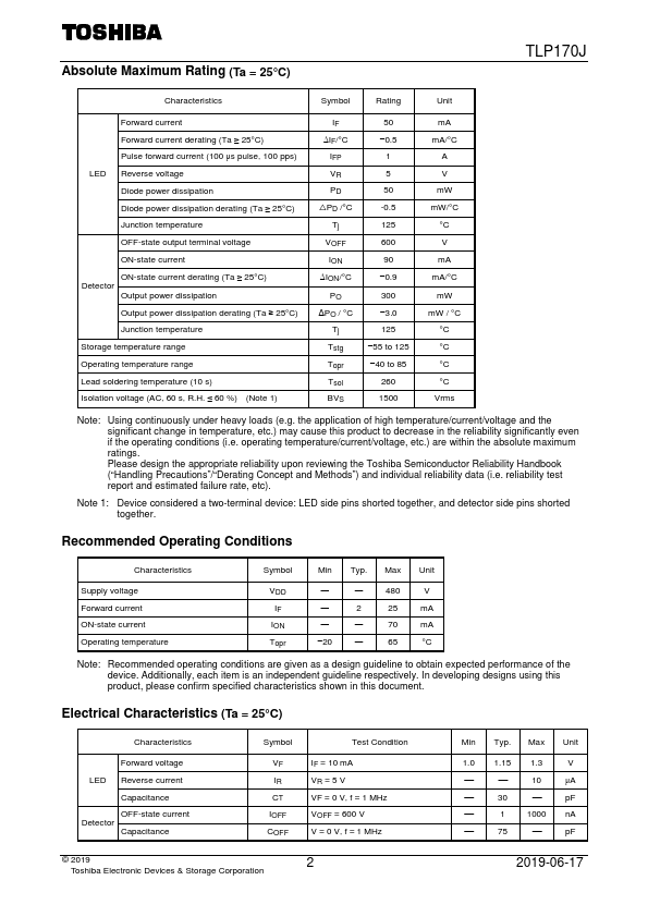 TLP170J