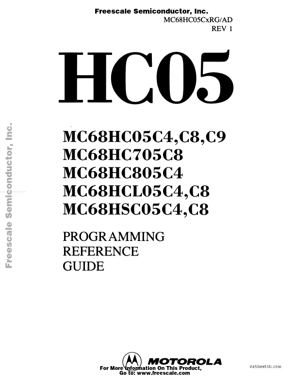 MC68HC05C8 Motorola