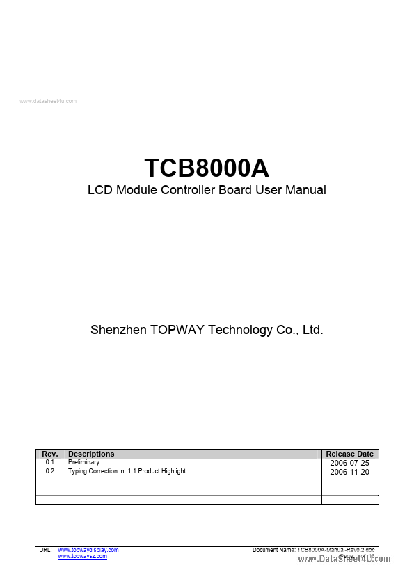 TCB8000A