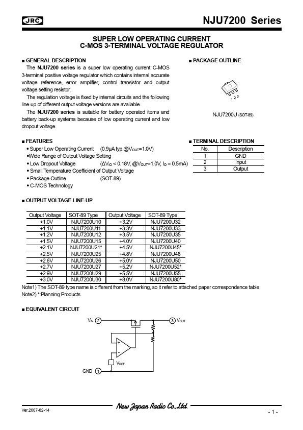 NJU7200