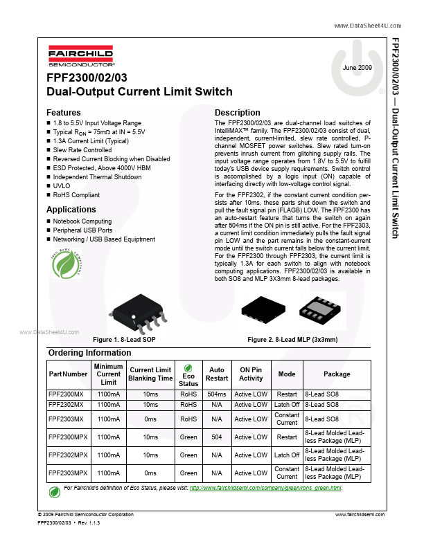 FPF2302 Fairchild Semiconductor