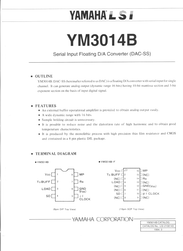 YM3014B