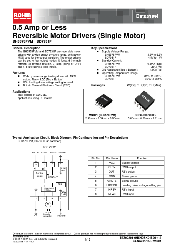 BH6578FVM