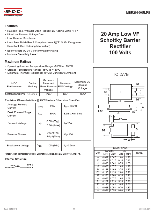 MBR20100ULPS