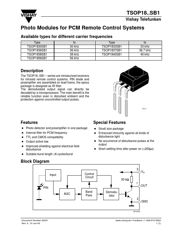 TSOP1833SB1