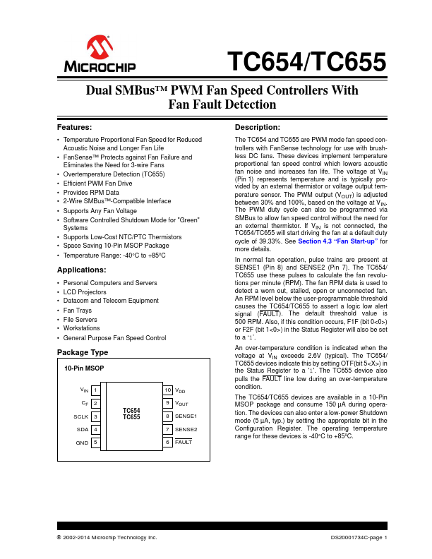 TC655 Microchip Technology