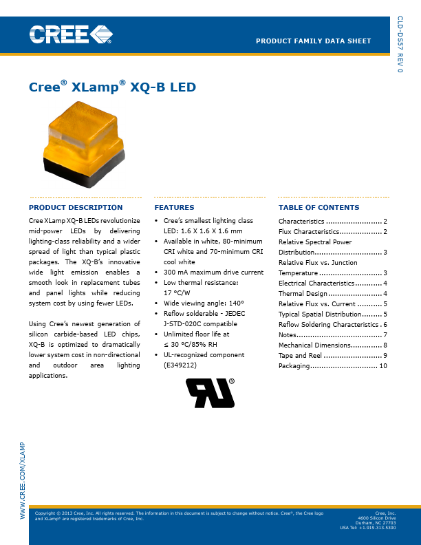 XQBAWT-00-0000-00000HXE5 CREE