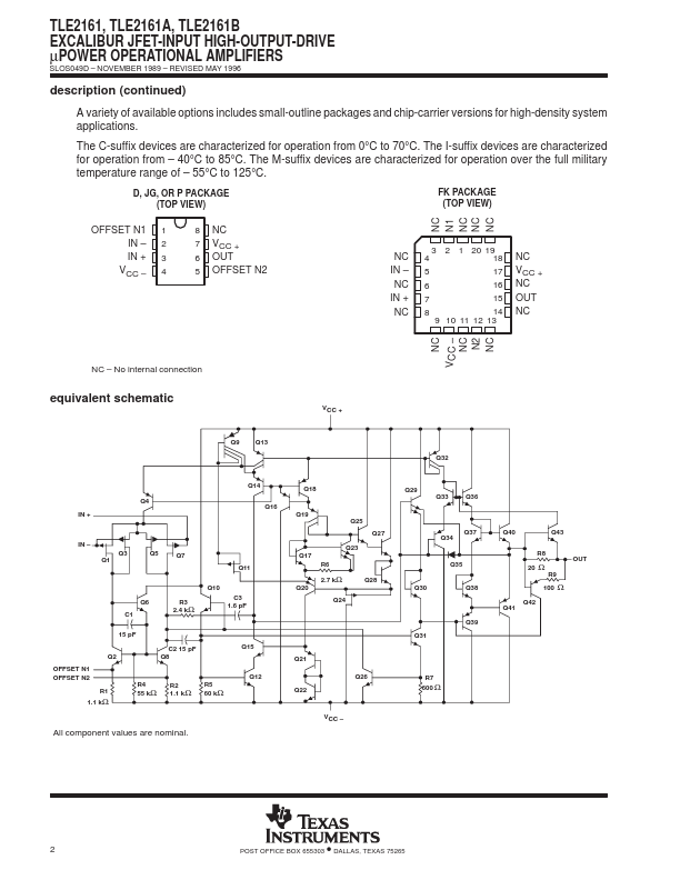 TLE2161A