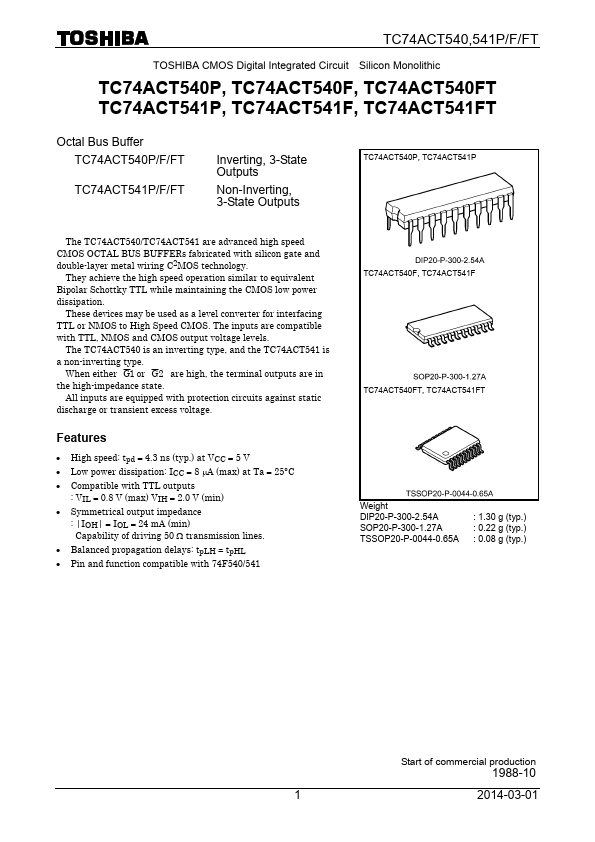 TC74ACT540FW