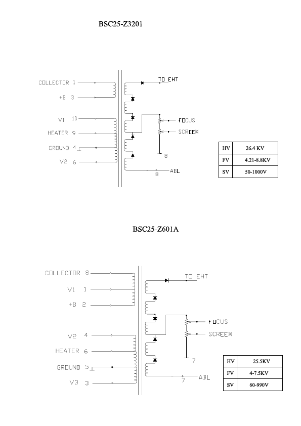 <?=BSC25-Z601A?> डेटा पत्रक पीडीएफ