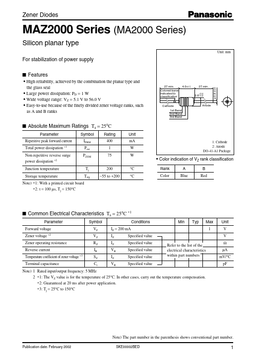 MAZ20510B Panasonic