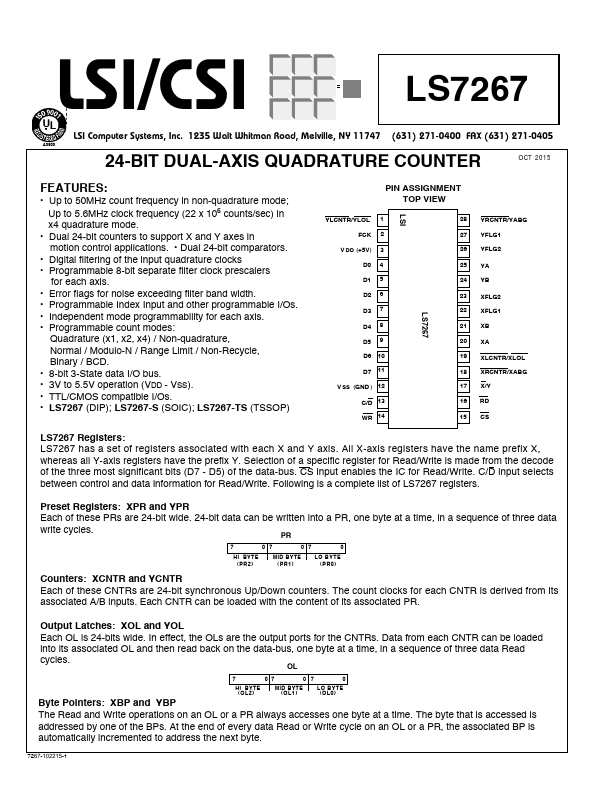 LS7267 LSI