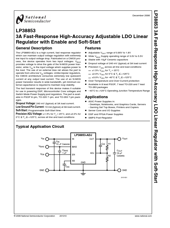 LP38853 National Semiconductor